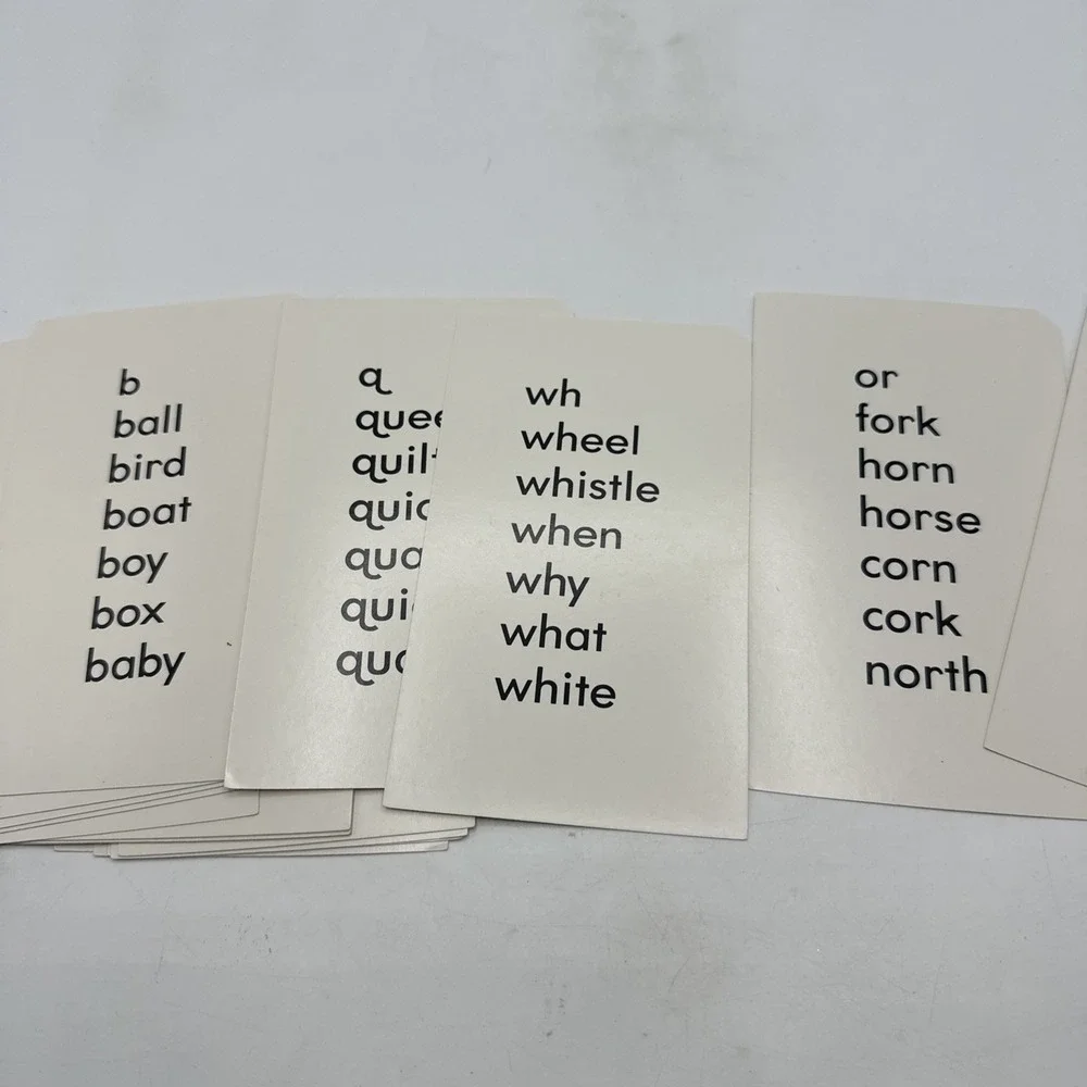 Golden Step Ahead Preschool Activity Cards Phonics‎ 1989 Vintage